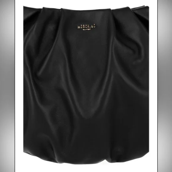 AUTHENTIC MOSCHINO SOFT MATERIAL MINI SHOULDER BAG - Picture 3 of 6